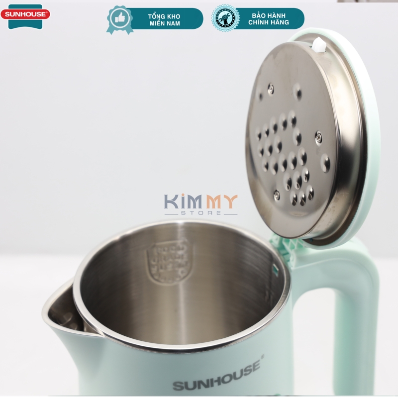 Ấm đun siêu tốc 2 lớp Sunhouse SHD1351 Dung tích 1.8L